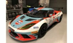 Scalextric C4183 Lotus Evora Gulf Edition