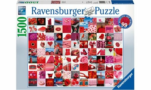 Ravensburger RB16215-4 99 Beautiful Red Things Puzzle 1500pc 3 Ravensburger RB16215-4 99 Beautiful Red Things Puzzle 1500pc