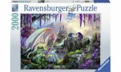 Ravensburger RB16707-4 Dragon Valley Puzzle 2000pc