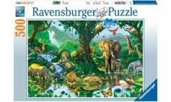 Ravensburger RB14171-5 Harmony In The Jungle Puzzle 500pc