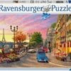 Ravensburger RB14505-8 A Paris Evening Puzzle 500pc -TOY MODEL 39698
