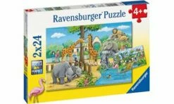 Ravensburger 07806-6 Welcome To The Zoo Puzzle 2x24