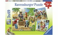 Ravensburger 08030-4 Adventure On The High Seas Puzzle 3x49