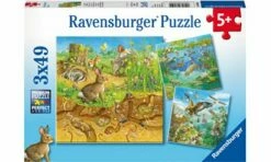 Ravensburger 08050-2 Animals In Their Habitats Puzzle 3x49