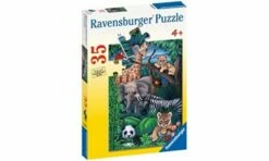 Ravensburger 08601-6 Animal Kingdom Puzzle 35pc