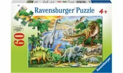 Ravensburger 09621-3 Prehistoric Life Puzzle 60pc