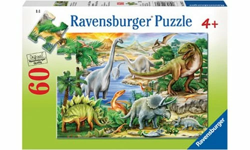 Ravensburger 09621-3 Prehistoric Life Puzzle 60pc 3 Ravensburger 09621-3 Prehistoric Life Puzzle 60pc