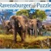 Ravensburger RB15040-3 Elephant Family 500pc -TOY MODEL 40005