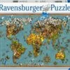 Ravensburger 15043-4 World Of Butterflies 500pc -TOY MODEL 40008