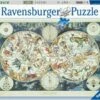 Ravensburger RB16003-7 World Map Of Fantastic Beasts -TOY MODEL 40019
