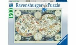 Ravensburger RB16003-7 World Map Of Fantastic Beasts