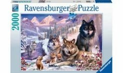 Ravensburger RB16012-9 Wolves In The Snow 2000pc