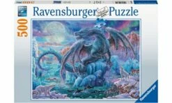Ravensburger RB14839-4 Mystical Dragons 500pc