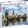 Ravensburger RB19742-2 The Charles Bridge Puzzle 1000pc -TOY MODEL 40716