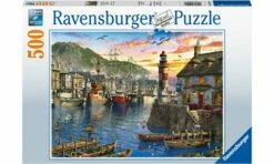 Ravensburger RB15045-8 Sunrise At The Port 500pc