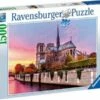 Ravensburger RB16345-8 Picturesque Notre Dame Puzzle 1500pc -TOY MODEL 40875