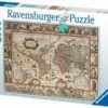 Ravensburger RB16633-6 Map Of The World Puzzle 2000pc -TOY MODEL 40879