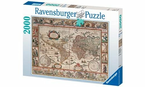 Ravensburger RB16633-6 Map Of The World Puzzle 2000pc 3 Ravensburger RB16633-6 Map Of The World Puzzle 2000pc