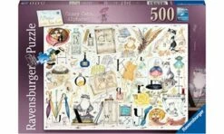 Ravensburger RB16426-4 Crazy Cats Alphabet 500pc