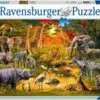 Ravensburger RB16702-9 Gathering At The Waterhole 2000pc -TOY MODEL 40972