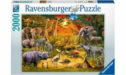 Ravensburger RB16702-9 Gathering At The Waterhole 2000pc