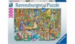 Ravensburger RB16455-4 Midnight At The Library 1000pc