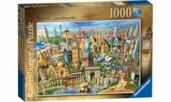 Ravensburger RB19890-0 World Landmarks 1000pc