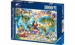 Ravensburger RB15785-3 Disney's World Map 1000pc
