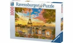Ravensburger RB15168-4 The Banks Of The Seine Puzzle 1000pc