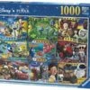 Ravensburger RB19222-9 Disney Pixar Movies 1 Puzzle 1000pc -TOY MODEL 41419