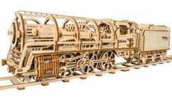 Ugears 70012 460 Steam Locomotive With Tender