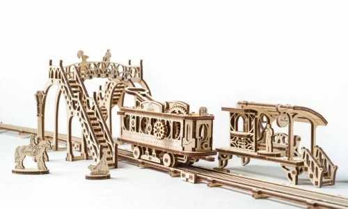 Ugears 70022 Tram Line Model 3 Ugears 70022 Tram Line Model