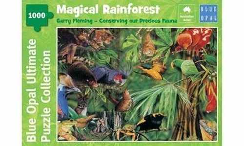 Blue Opal BL02129-C Fleming Magical Rainforest 1000pc 3 Blue Opal BL02129-C Fleming Magical Rainforest 1000pc