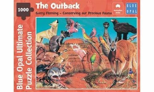 Blue Opal BL02130-C Fleming The Outback 1000pc 3 Blue Opal BL02130-C Fleming The Outback 1000pc