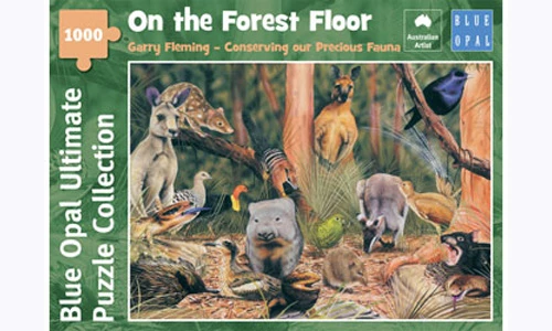 Blue Opal BL02128-C Garry Fleming On The Forest Floor 1000pc 3 Blue Opal BL02128-C Garry Fleming On The Forest Floor 1000pc