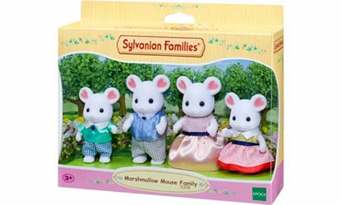 Sylvanian Families SF5308 Marshmallow Mouse Family 3 Sylvanian Families SF5308 Marshmallow Mouse Family