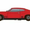 Scalextric C4265 Ford XB Falcon Red Pepper 2 Scalextric C4265 Ford XB Falcon Red Pepper -TOY MODEL 42246