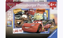 Ravensburger RB07819-6 Disney Two Cars Puzzle 2x24 Pieces