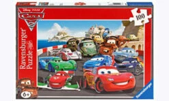 Ravensburger RB10615-8 Disney Explosive Racing Puzzle 100 Pieces