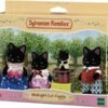 Sylvanian Families SF5530 Midnight Cat Family -TOY MODEL 42405
