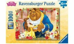Ravensburger RB13704-6 Disney Belle & Beast Puzzle 100p