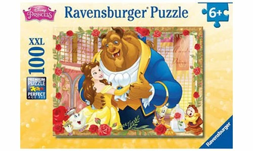 Ravensburger RB13704-6 Disney Belle & Beast Puzzle 100p 3 Ravensburger RB13704-6 Disney Belle & Beast Puzzle 100p