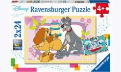 Ravensburger RB05087-1 Disneys Favorite Puppies 2x24p