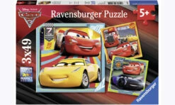 Ravensburger RB08015-1 Disney Cars 3 Collection 3x49 Pieces