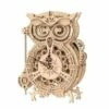 Robart ROBLK503 Mechanical Models Owl Clock -TOY MODEL 42677