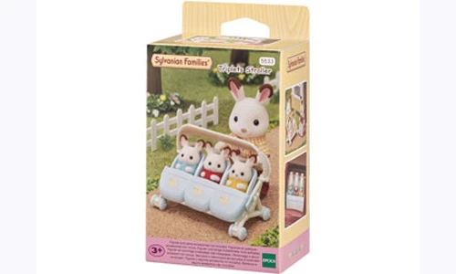 Sylvanian Families SF5533 Triplets Stroller 3 Sylvanian Families SF5533 Triplets Stroller