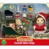 Sylvanian Families SF5568 Mr. Lion's Winter Sleigh -TOY MODEL 43521