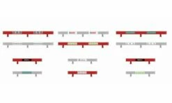 Scalextric C8191 Crash Barriers With Stickers