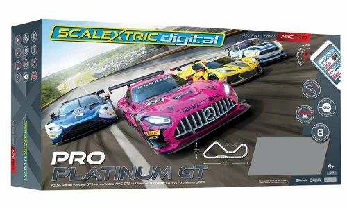Scalextric C1436S ARC PRO - Pro Platinum GT Slot Car Set 3 Scalextric C1436S ARC PRO - Pro Platinum GT Slot Car Set