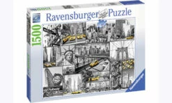 Ravensburger New York Cabs Puzzle 1500 Pieces